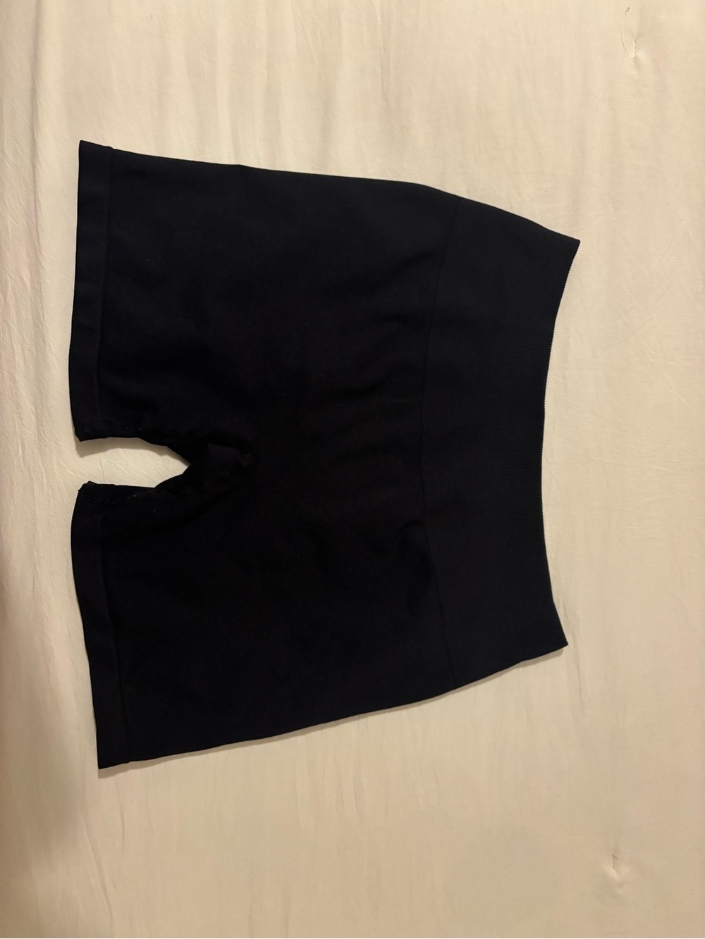 Amazon Black Women's Bike Shorts with Wide Waistband